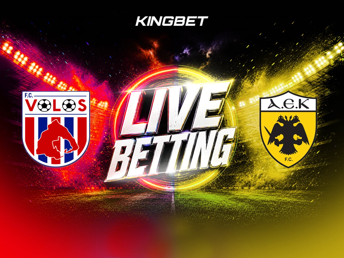 Βόλος - ΑΕΚ Live Betting 20/9
