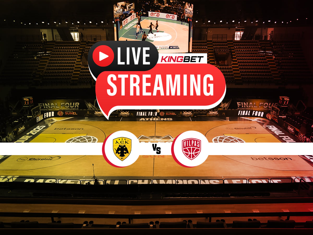ΑΕΚ - Σαλόν Βίλπας live streaming
