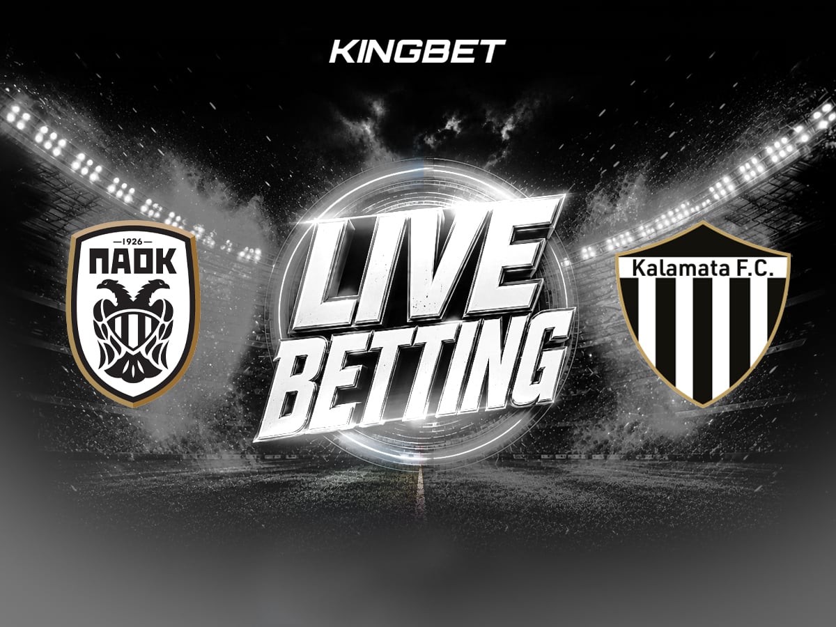 ΠΑΟΚ - Καλαμάτα Live Betting 12/10